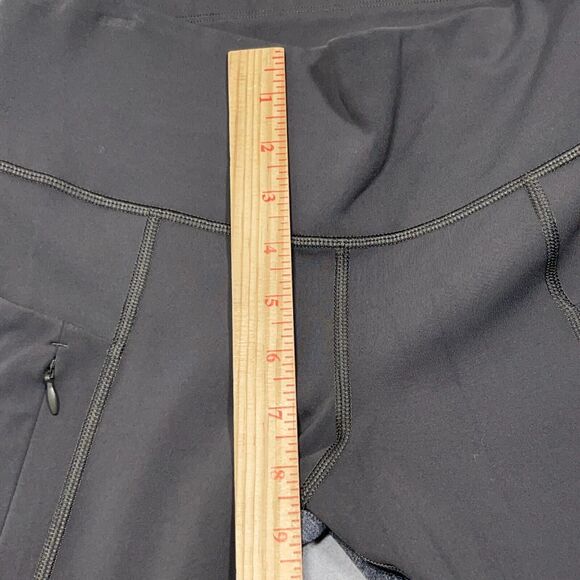 Athleta Run Free 7/8 Tight Leggings XS Gray Side Pockets Low Rise‎ - Picture 5 of 12